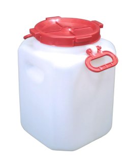 Канистра-бочка 40л. (горл.215мм) с навес.руч.(уп.4)